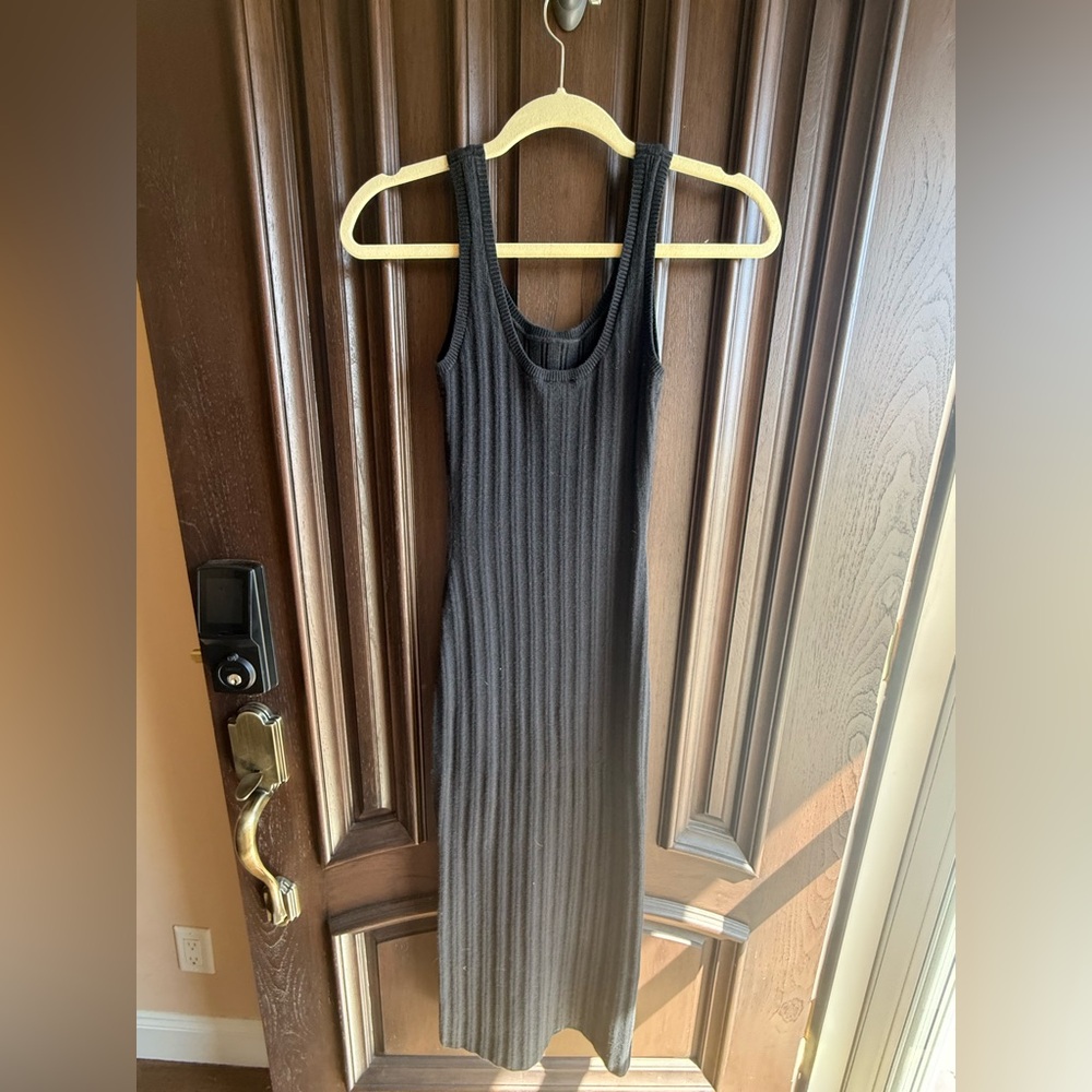 Abercrombie & Fitch Ribbed Knit Tank Midi Dress Size XS